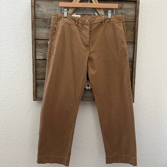 Nili Lotan Pants - Nili Lotan Tomboy Pant Tawny tan‎ brown size 12 NWT